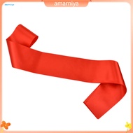 AMAR Party Sash Blank Solid Color Costume Accessory Fabric Bride Shoulder Strap Wedding Award Ceremo