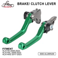 JFG MOTO ขาปล่อยคลัตช์คันเบรคสำหรับ Klx140 Klx140L อุปกรณ์มอเตอร์ไซค์2008-2023 Klx140G 2017-2023