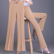 Women Micro Flared Pants New High Waisted Flared Pants Women Casual Work Casual Long Pants