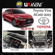 Ultra Racing Toyota Vios AC100 2023 Stage 1 Front Bar Rear Antiroll Bar
