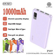 ส่งด่วนจาก ก.ท.ม. OUKU. P27 10000mAh Power Bank ของแท้ 100%