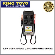 KING TOYO KT-6832B 6/12VOLT BATTERY TESTER
