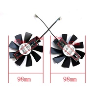 New 98MM 4PIN GAA8B2U DC 12V 0.45A for SAPPHIRE Radeon R9 380 380X NITRO Videokaart Vervanging Fan