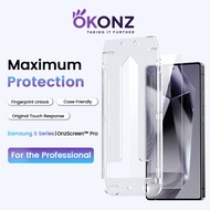 OKONZ Screen Protector for S25 Ultra/S25/S24 Ultra/S24 Plus/S23 Ultra/S23/S22 UltraTempered Glass Sa