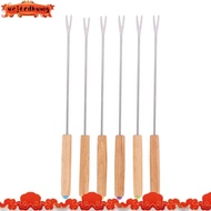 Stainless Steel Chocolate Fork Hot Pot Forks Cheese Fruit Dessert Fork Fondue Melting Skewer Kitchen Toolsuejfrdkuwg