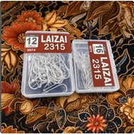 MATA LAIZAI FLAT HOOK (Without Hole) 2315 BOX contains 100 HX