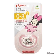 Pigeon 貝親 安撫奶嘴 FunFriends 0-3 個月 小號 米妮老鼠圖案 1 件