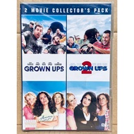 DVD 2 Part 2 Disc : Grown Ups (2010) Big Legs Back Age + 2 (2013) "Adam Sandler Kevin James"