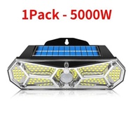 RYLA High Bright 5000W Solar Lights Wall Lamp Sconces Outdoor Motion Sensor 126LED IP65 Waterproof G