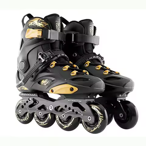 2024 Inline Skates Professional Slalom Adult Roller Skating Shoes Sliding Free Skate Patins Size 35-