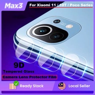 Xiaomi Mi 11 / Ultra / Lite / Mi 10T Pro/ Poco X3 M3 F3 F1 Camera Lens Full Cover Clear Tempered Gla