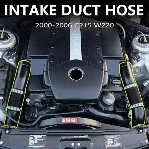 For 2000-2006 C215 W220 Mercedes Benz S430 S500 CL500, S55 AMG, CL55 AMG Air Intake Duct Hose 113094