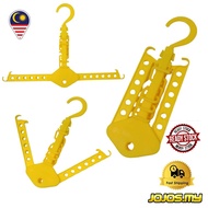 Multipurpose Magic Cloth Hanger Set Penyangkut Baju Boleh Laras Serbaguna