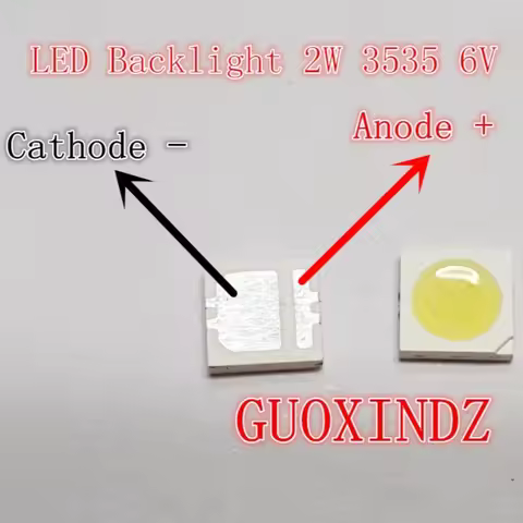 For LG LED LCD TV/Monitor Backlight Application SEOUL LED Backlight 2W 3535 6V Cool White SBWVL2S0E