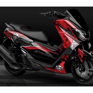 Decal Stiker Full Body Stiker Motor Yamaha Nmax Merah