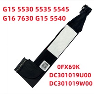 For g15 5530 5531 5535 5540 5545 g16 7630 power jack charging mouth 0fx69k