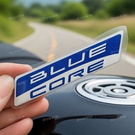 Blue Core 3D Injection Logo Decal - Reflective Motorcycle FI/EFI Sticker  Pelekat Logo Injeksi 3D Bl
