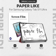 LAYAR TRIPLEDI Anti-Scratch Film For Samsung Galaxy Tab S11 Ultra 14.6 inch 2025 TD3302 Paper Like M