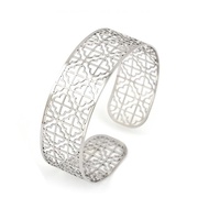 醫療級薄鋼手環- 事事如意 寬版 好運戴著走