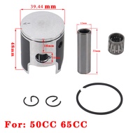QJMBF ลูกสูบ & ชุดแหวน39.44มม. ใหม่สำหรับ KTM 50 65 50CC 65CC Mini SR SX เตะเริ่ม Kicker VHNKI