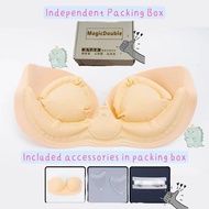 🔥READY STOCK🔥 Magic Double Nubra Air Inflation Nubra Traceless Nubra Push Up Nubra Wedding Bra 充气胸贴无