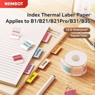 Niimbot B21/B1/B3S/B31/B21Pro Index Sticker Bookmark Paper Marks Stickers Label Paper Waterproof