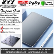 Samsung Tab S9 Fe Plus 12.4 2023 X610 PsDs Gamer Edition Nano Matte Anti-Glare Gaming Tempered Glass