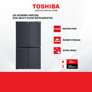 Toshiba GR-RF900WI-PMY(06) 820L Multi Door Inverter Refrigerator /Peti Sejuk/ 冰箱