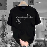 Hindia Everything u Are Black and White T-Shirt biru | Hindia Band Shirt