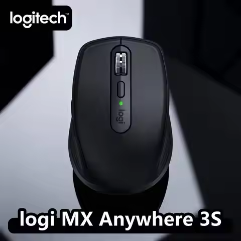 Logitech MX Anywhere 3S Bluetooth Mouse – Home Office Essential, Logi Flow, 3-Device Connect, Silent