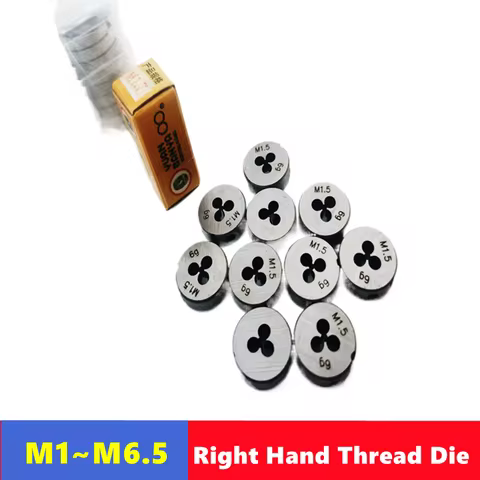 Mini Right Side Thread Mould M1 M1.2 M1.4 M1.5 M1.6 M1.7 M1.8 M2 M2.2 M2.3 M2.5 M2.6 Metal Thread To