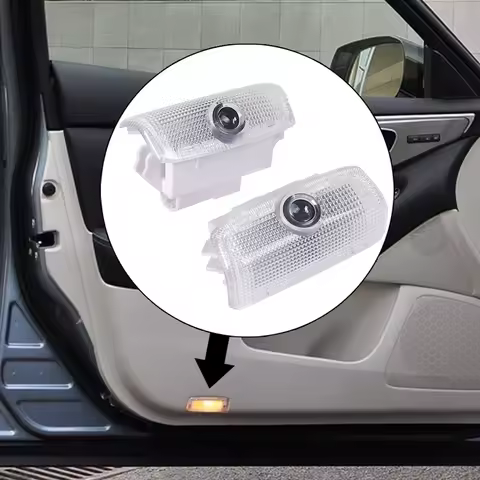 2 For Infiniti QX50 QX60 QX70 QX80 Q50 Q60 Q70 QX56 EX25 EX35 EX37 LED Car Door Projector Ghost Shad