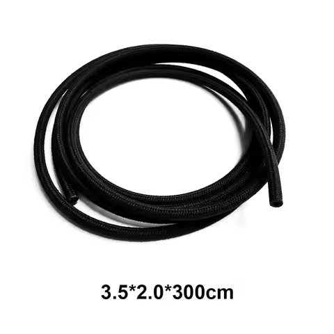 Suitable for BMW universal vacuum hose Schwarz brand new black turbocharged oil pipe 3.5x2.0x3000mm 