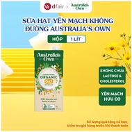 Sữa hạt Yến Mạch Không Đường Australia’s Own 1L