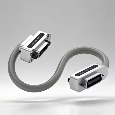 GPIB Industrial IEEE488 Control Data Cable 1/3/8M IEEE488 Data Transmission Line GPIB Cable Terminal