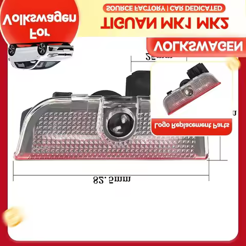 For VW VOLKSWAGEN 2026 New Lamp Hoods LED Car Door Welcome Logo Projector Ghost Shadow Light Accesso