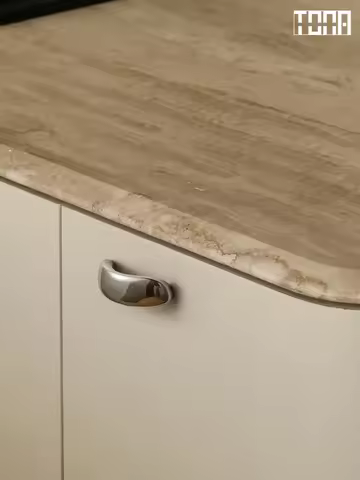 Modern Titanium Silver Cabinet Knob Brass Hardware Handle Kitchen Cabinet Knob and Pulls Creative T 