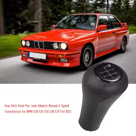 5-Speed Car Gear Shift Knob Transmission Replacement for BMW 3 Serious E30 E34 E36 E38 E39 E60 E90 E