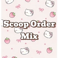 Scoop order for gift hamper gift