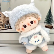 EXPEN 10/20cm Cotton Doll Clothes, Lamb Sweater Scarf 10cm Cotton Doll's Clothes, Plush Toy Clothes 