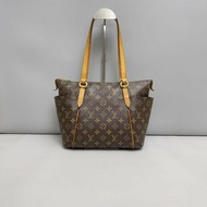 LV路易威登totally系列小號老花購物袋奶粉包肩背包
