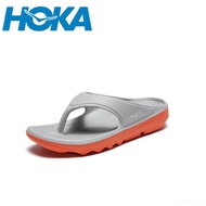 HOKA รองเท้าแตะสำหรับผู้ชาย ORA Recovery น้ำหนักเบาเป็นพิเศษแบบสไลด์พื้นรองเท้า Eva นุ่มสบายรองเท้าแ