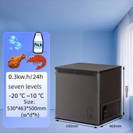 [Ready Stock] Snowflk  Small Chest Freezer Inverter Freezer Refrigerator MultifunctionFreezer Uprigh