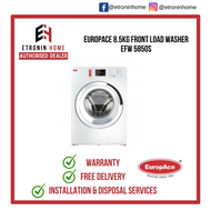 [Bulky] EuropAce 8.5kg Front Load Washer EFW 5850S