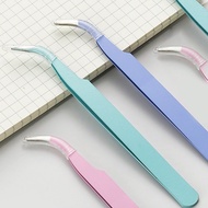 Macaron Color Stainless Steel Tweezers Creative Multifunctional Small Clip