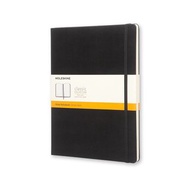 MOLESKINE 經典黑色硬殼筆記本 XL 橫線 - 燙金服務