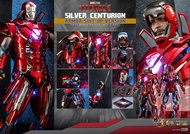 全新<<啡盒未開>> hottoys Hot toys MMS618D43 Diecast Silver Centurion Armor Suit Up MMS618 鐵甲奇俠 Mark 33