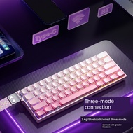 wireless keyboard mechanical keyboard keyboard wireless Tarantula 60mini Three-Mode Magnetic Axis Ga
