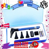 FX STORE - Otoskop Alat Pemeriksa Telinga THT Ear Check dengan Flashlight Senter Cek Mata Kuping Ron