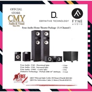 Fyne Audio - 5.1 Channel Home Theater Package